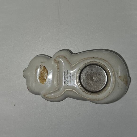 Avon Ceramic Pig Potpourri Holder Vintage Sleeping Pig Floral Figurine 1980s - Picture 6 of 6